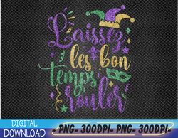 Laissez Les Bons Temps Rouler Mardi Gras New Orleans PNG, Digital Download