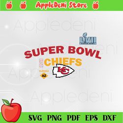 Kansas City Chiefs Super Bowl Lvii Team Logo Svg Cutting Files