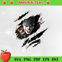 Pennywise Stephen King PNG Halloween Horror Character Sublimation Files
