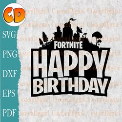 Happy Birthday Gamer SVG , dxf eps png , games SVG, digital vector file , layered by color, Vector, Cut file cricut