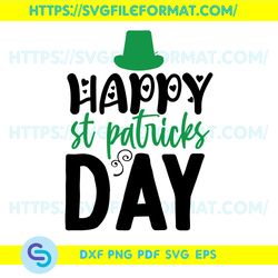 Happy St Patricks Day,svg -  Instant Digital Download