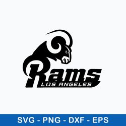Los Angeles Rams Logo Svg, Nfl Svg, Sport Svg, Png Dxf Eps File