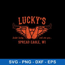 Lucky_s Custom Motorcycle Svg, Funny Svg, Png Dxf Eps File