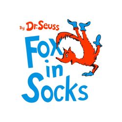 Fox in Socks Dr Seuss SVG Best Graphic Designs Cutting Files