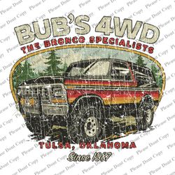 Bubs 4WD Tulsa 1987 Png