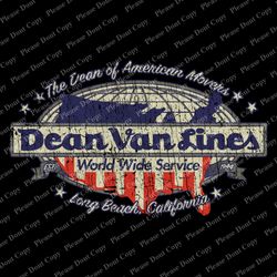 Dean Van Lines 1944 Trucker Vintage