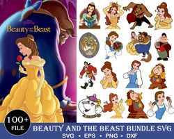 100 Beauty and the Beast SVG PNG, Belle Clipart, Princess Layered files Cricut, Belle Iron on Clipart sublimation, Insta