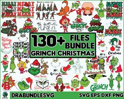 130 Merry Grinchmas Png Svg,Christmas Sublimation,Merry Grinchmas Svg,Grinch Png,Christmas greeting card Svg Cut File In