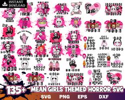 135 File Mean Girls svg, Mean Girls Bundle svg, Horror svg eps png, for Cricut, Silhouette, digital, file cut Instant Do