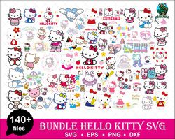 140 Hello Kitty SVG Files, Hello Kitty SVG Bundle, Hello Kitty Svg Bundle, Hello Kitty Svg File, Kitty Svg, Cat Svg, Car