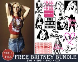 150 Free Britney svg Bundle Freebritney svg Freebritneybitch svg Free Britney Movement svg Digital Downloads