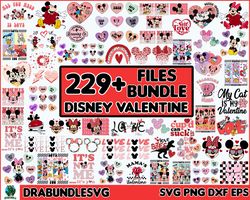 229 Mickey and Minnie Kissing, Valentine's Day, Love, Hearts and Mickey Gloves, SVG and PNG Cricut Cut Files High qualit