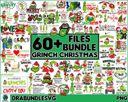 60 Merry Grinchmas PNG Bundle, The Grinchmas PNG Files, Grinchmas Christmas, Movie Christmas Png, Merry Grinchmas Png, I