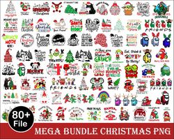 80 Christmas PNG Bundle, Christmas PNG , Holiday PNG , Winter PNG , Christmas Sign PNG, Christmas Quotes, Cut File, Cric