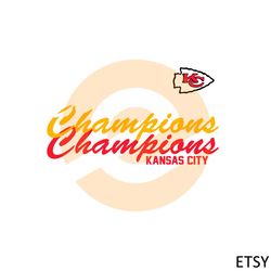 2023 Super Bowl Champions Kansas City Chiefs Super Bowl Champions Svg