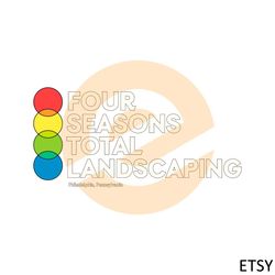 Four Seasons Total Landscaping SVG Graphic Designs Files