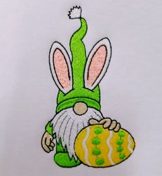 Easter Gnome machine embroidery design