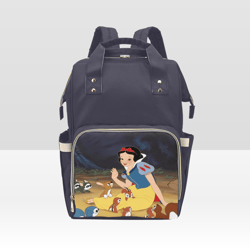 Snow White Diaper Bag Backpack