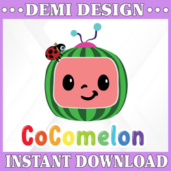 Cocomelon Logo svg, Coco Melon svg, Cocomelon Bundle svg, Cocomelon Birthday svg, Watermelon Birthday, Trending Birthday