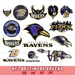 Baltimore Ravens Svg,NFL Bundle, Baltimore Ravens Silhouette, Baltimore Ravens Cricut,Baltimore Ravens PNG