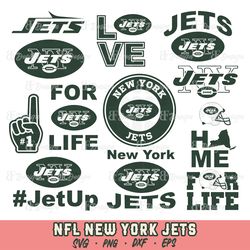 New York Jets Svg,NFL Bundle,New York Jets Silhouette, New York Jets Cricut,New York Jets PNG