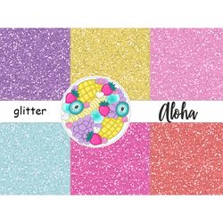 Aloha Glitter | Sparkling Background