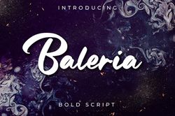 Baleria Trending Fonts - Digital Font