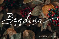 Bendina Sambat Trending Fonts - Digital Font