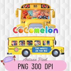 Cocomelon Bus Png