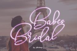 Babes & Bridal Trending Fonts - Digital Font