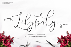 Lilypaly – Handlettering Font Trending Fonts - Digital Font
