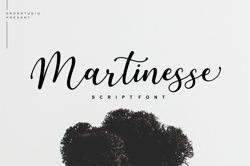 Martinesse – Beautiful Script Font Trending Fonts - Digital Font