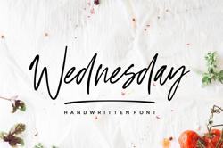 Wednesday Vibes – Handwritten Font Trending Fonts - Digital Font