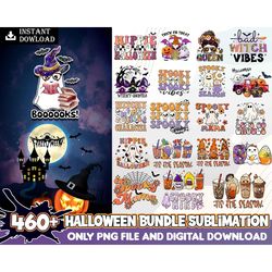 460 Halloween Bundle Png, Halloween Png, Funny Halloween Png, Halloween Sublimation Design Instant Download