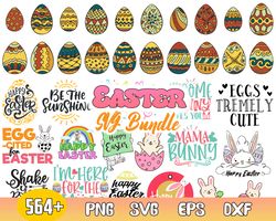 Easter Bundle Svg, Happy Easter Svg, Easter Quotes, Easter Egg Svg, Cut Files for Cricut