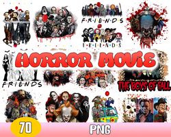 Horror Movie Bundle Svg, Halloween Horror Svg, Horror Movie Character Svg, Instant Download