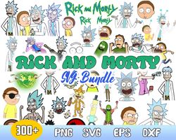 Rick And Morty Bundle Svg, Rick And Morty Svg, Pickle Rick Svg, Rick Sanchez Svg, Instant Download