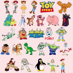 Toy Story Bundle Svg, Toy Story Svg, Toy Story Characters Svg, Woody svg, Buzz Lightyear Svg