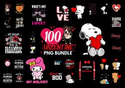 Valentine PNG Bundle , Valentines Png ,Valentine's Day png, Love Png Bundle ,XO png , 100 Shirt Designs