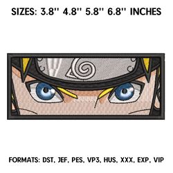 Naruto Eyes Embroidery Design File/ Naruto Anime Embroidery Design/ Machine  Design Pes Dst. Nike Baryon Mode embroidery