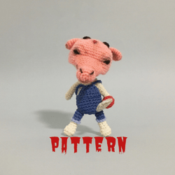 Baby creepy doll PDF crochet pattern, horror doll, creepy cute doll