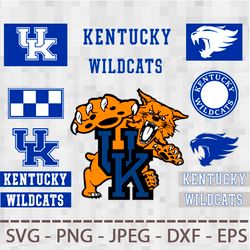 Kentucky WildCats SVG PNG JPEG  DXF Digital Cut Vector Files for Silhouette Studio Cricut Design