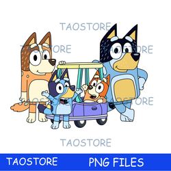BLUEY characters Cartoon,Birthday Party Digital, PNG, png files for sublimation, BL60