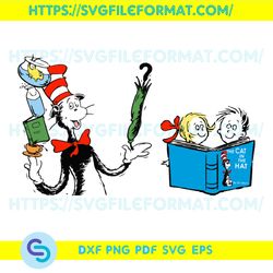 Dr Seuss Teaching Svg, Dr Seuss Svg, Dr Seuss Teaching Svg, Teacher Svg, Teaching Svg, Cat In The Hat Svg,