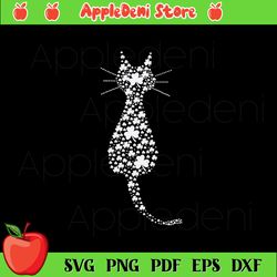Cat St Patrick's Day SVG PNG, Lucky Cat Mom Svg