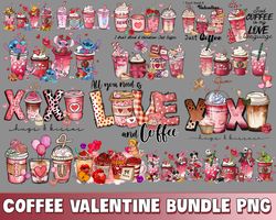 Coffee Valentine bundle PNG , Valentine day bundle PNG , for Cricut, vector file, digital, file cut, Instant Download