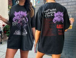 Bring Me The Horizon Post Human European Tour Shirt, Rock Metal Concert Tshirt, Bring Me The Horizon Band Merch