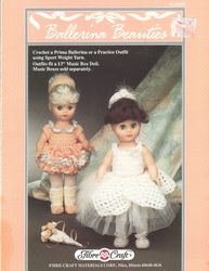 Digital Crochet Patterns Clothes for Dolls 13 inch
