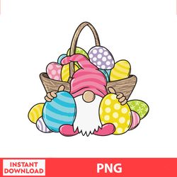 Ester Gnomes Egg Basket Mickey Mouse, Easter Bunny Png, Easter Kids, Easter Character , Easter Bundle Png, Digital file
