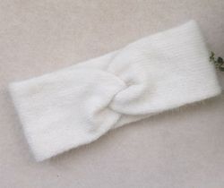 Headband for Women, white Headband for Girl, ear warmer headband, knit accessories, autumn headband